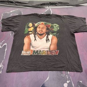 Vintage 90s faded Bob Marley tee